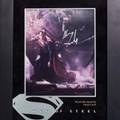 Man Of Steel Signed Photo Display (Henry Cavill)