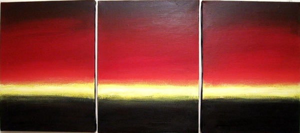 Sunset Dream Triptych
