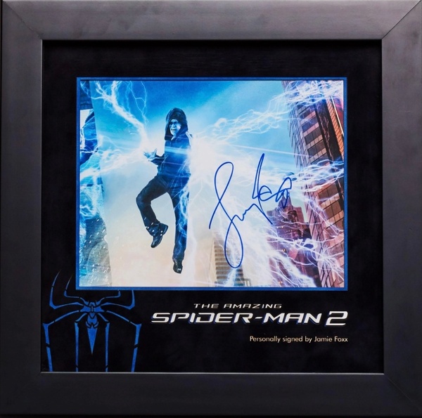 The Amazing Spider Man 2 Signed Photo Display (Jamie Foxx)