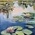 Pond with Water Lilies, Landscape