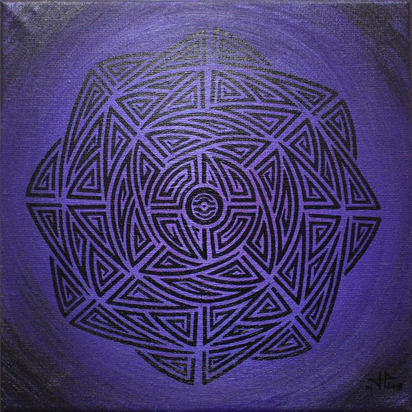 Tribal Purple