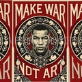 Boxing Legend Street Art Wall Art, Urban Fighter Graffiti Wall Décor, Boxing Champion Wall Art Print, Powerful Athlete Wall Décor, Graffiti Sports Wall Art, Urban Boxing Wall Décor, Street Art Fighter Wall Print, Modern Sports Wall Art