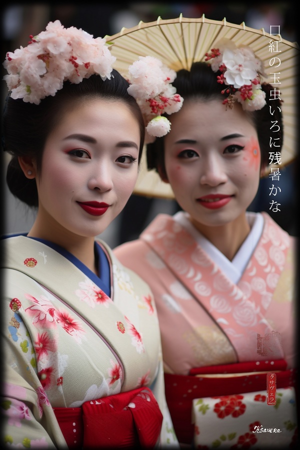 Japanese Maiko DS0327 Girls Portrait Photography Kioto