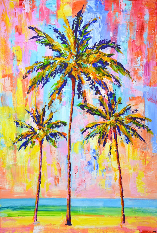 Palms. Ocean 3.