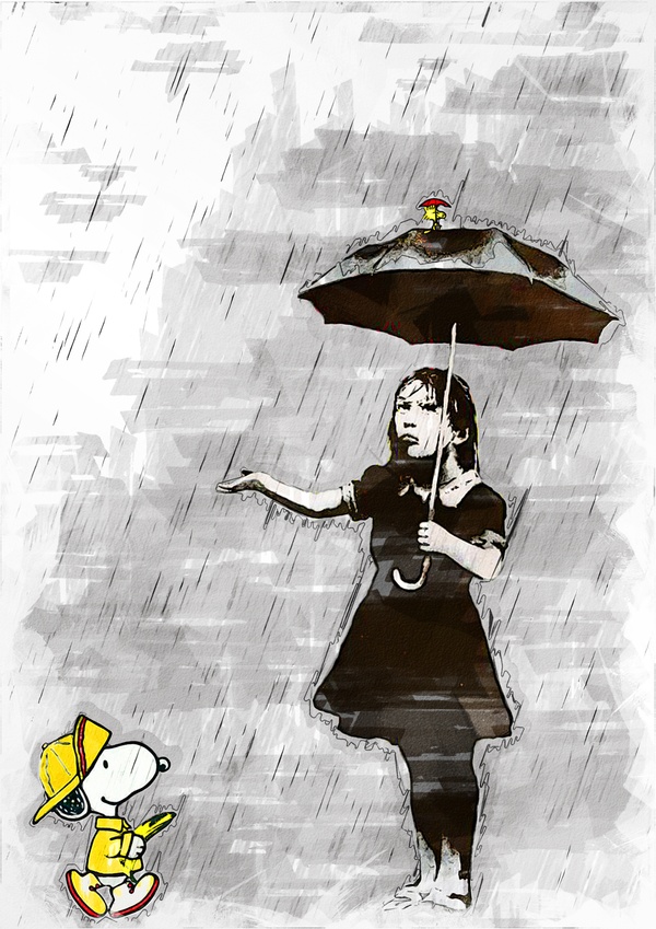 Banksy, November Rain