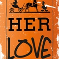 Her Love – Orange Fashion Pop Art Tribute