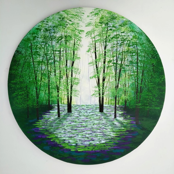 Emerald and Evergreen Wood