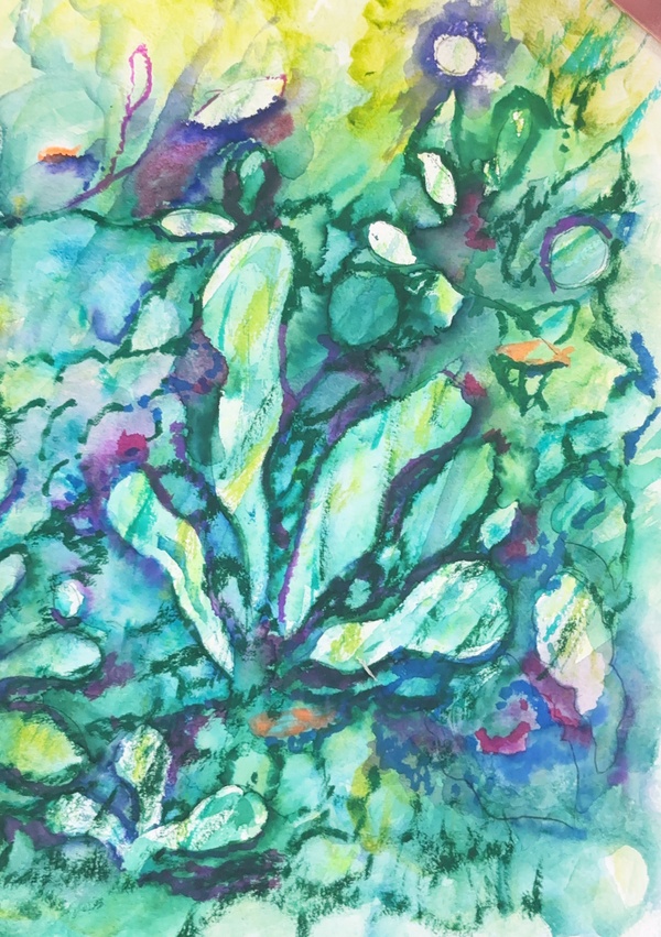 Sunlit Tide Currents