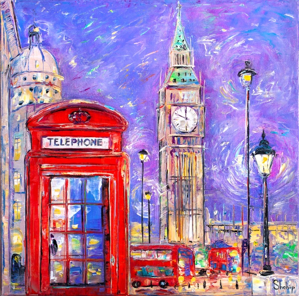 London Evening Lights