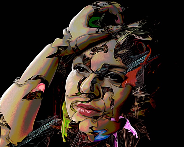 Abstract Female Portrait 1