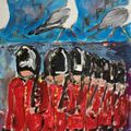 Seagulls and Soldiers - Trooping the Colour