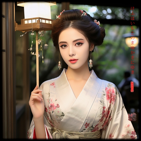 Japanese Maiko RJ0109 Girl Geisha Geiko Portrait Photography