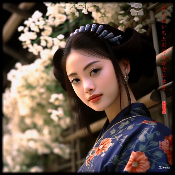 Japanese Maiko RJ0126 Girl Geisha Geiko Portrait Photography