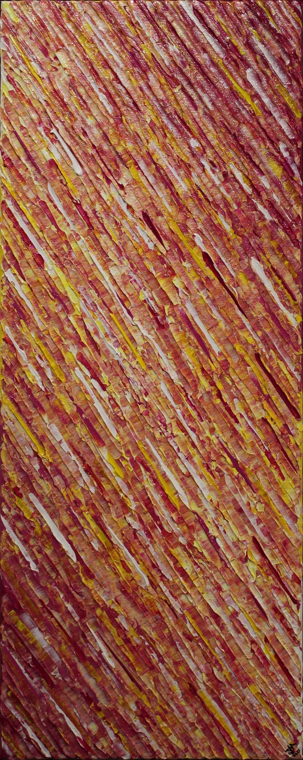 White Yellow Red Knife Texture