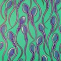 Sperms (Blue)