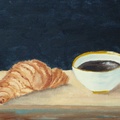 Croissant and Coffee