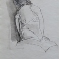 The seated nude