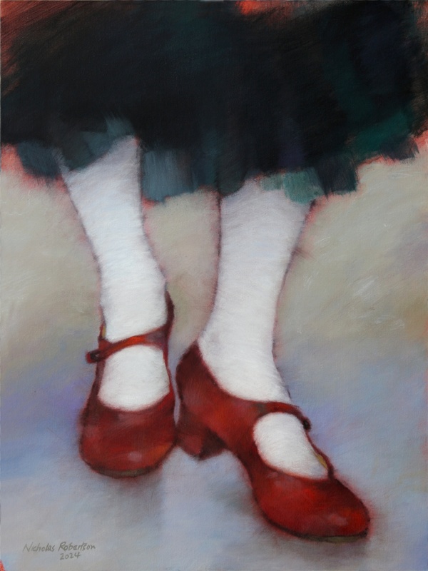 Passacaille: Red Shoes and White Stockings