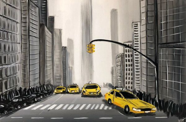 Yellow New York Cabs