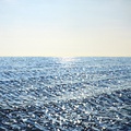 Ocean. Glare on the water 10
