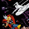 Thor vs The Silver Surfer