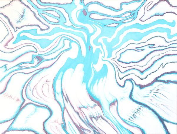 “High Country Summer” original abstract painting
