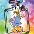 Daisy Duck Meets Chanel No. 5 – Pop Art Print