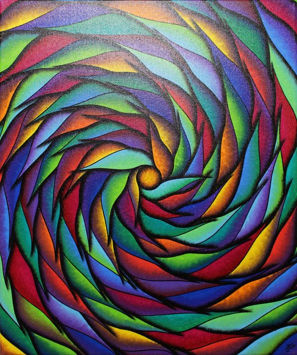 Multicolor Spiral