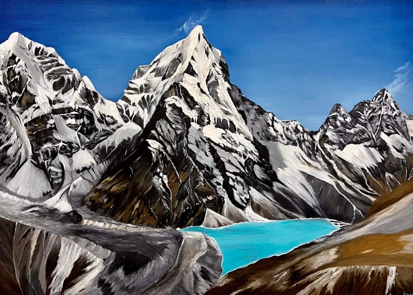 LAKE CHOLA AND MOUNT CHOLATSE