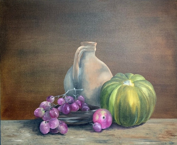 Still Life With Pumpkin