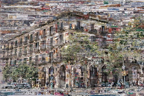 Passeig Picasso, Fragments Urbans collections