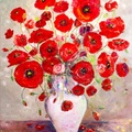 Poppies in a Vase