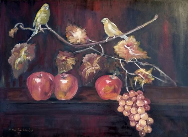 Still Life With Canaries