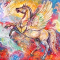 Pegasus in the Sky of Colors