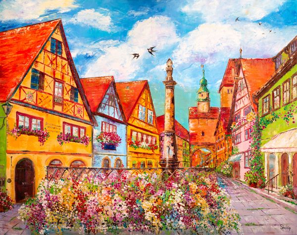 Germany. Rothenburg Ob Der Tauver