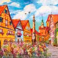 Germany. Rothenburg Ob Der Tauver