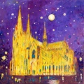 Cologne Cathedral and Sky Full Of Stars