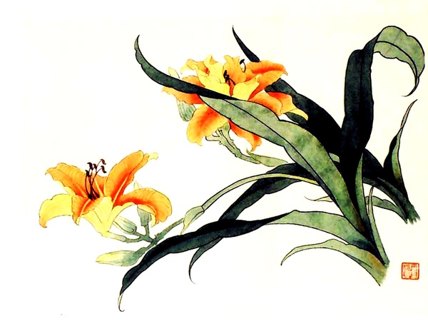 CF-Orange Flower